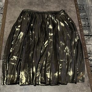 Metallic gold Skirt